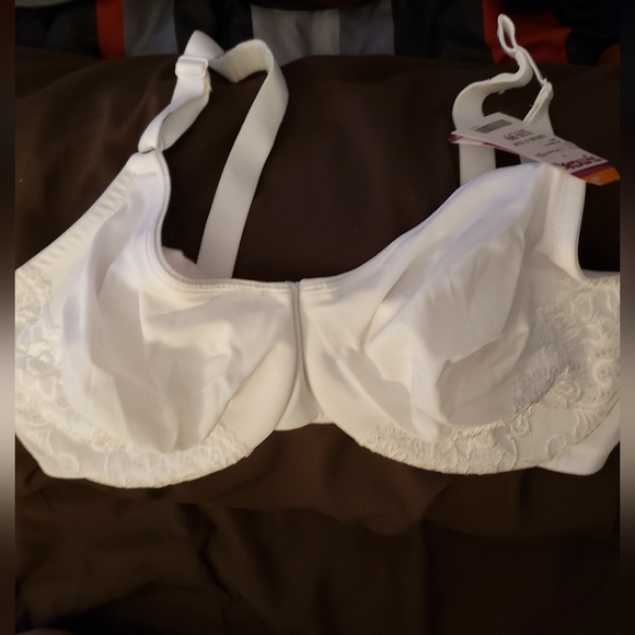 3- Underwire 40DD Bras Delta Burke Animal Brown, Lilyette Gray, Olga White (new) - Picture 12 of 15